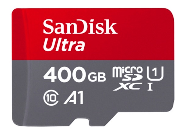 SanDisk Ultra 400GB microSDXCメモリーカード UHS-I SDSQUAR-400G-GN6MA